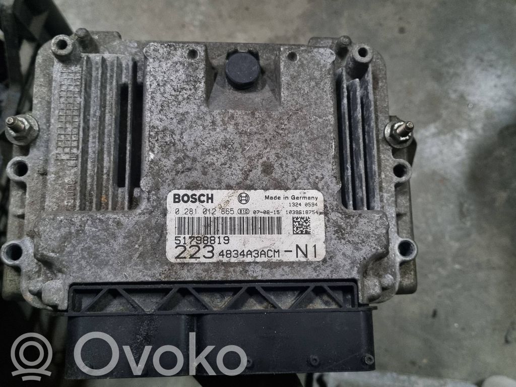 Fiat Doblo Sterownik / Moduł ECU 