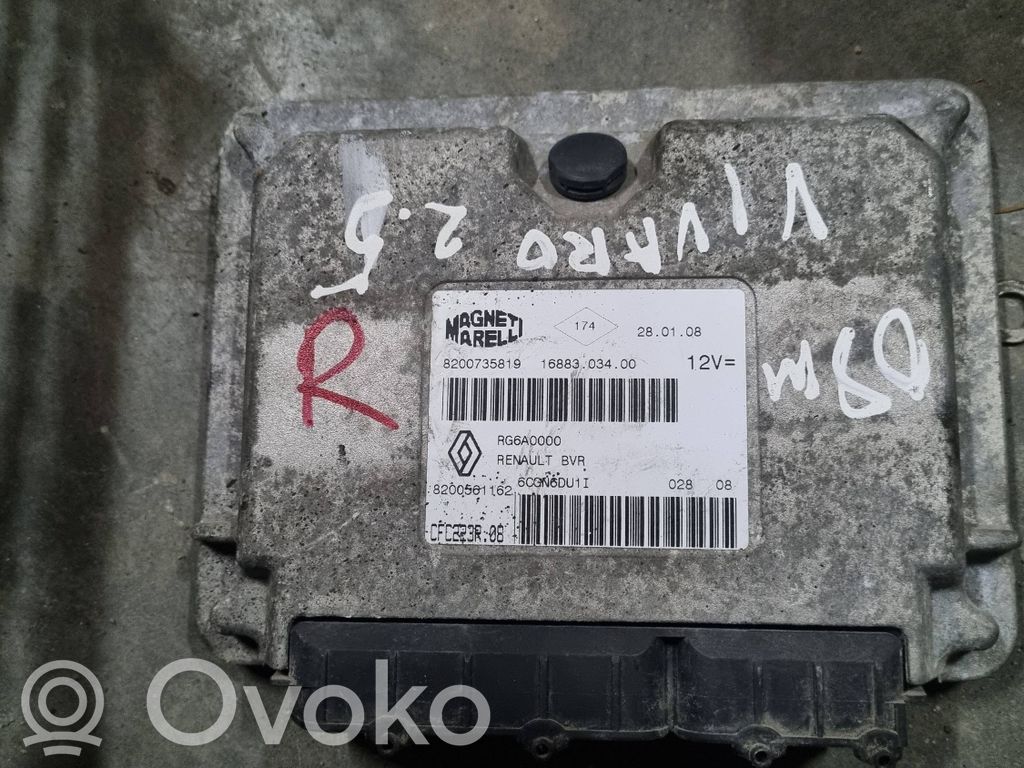 Opel Vivaro Gearbox control unit/module 