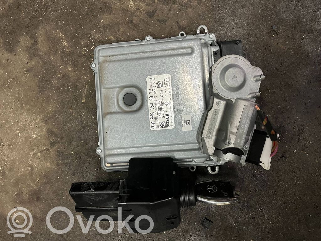 Mercedes-Benz Vito Viano W639 Engine ECU kit and lock set 
