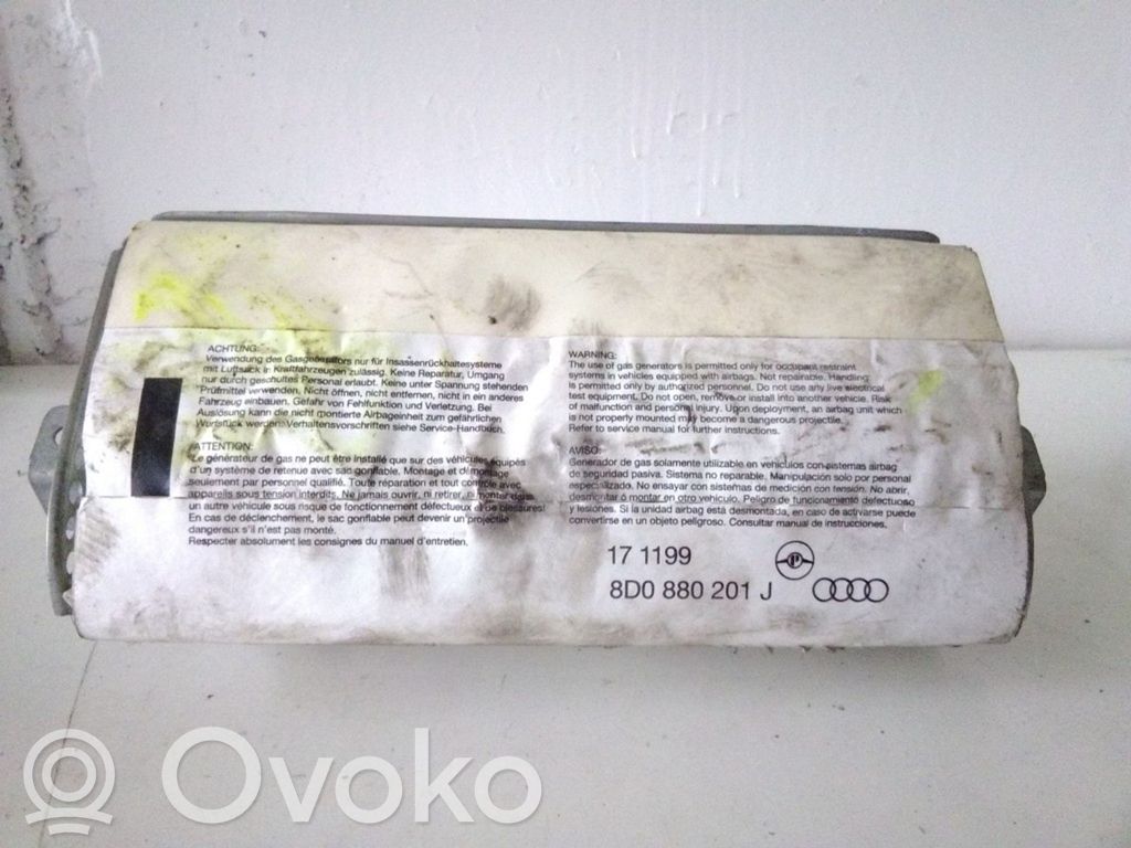 Audi A4 S4 B5 8D Poduszka powietrzna Airbag pasażera 
