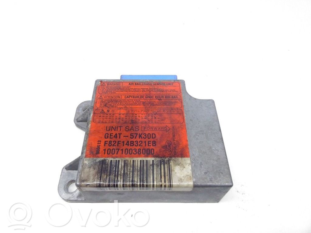 Airbag control unit/module   100710038000,F82F14B321EB,GE4T57K30D