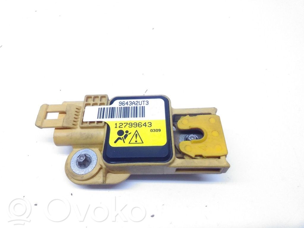 Saab 9-3 Ver2 Airbagsensor Crashsensor Drucksensor 