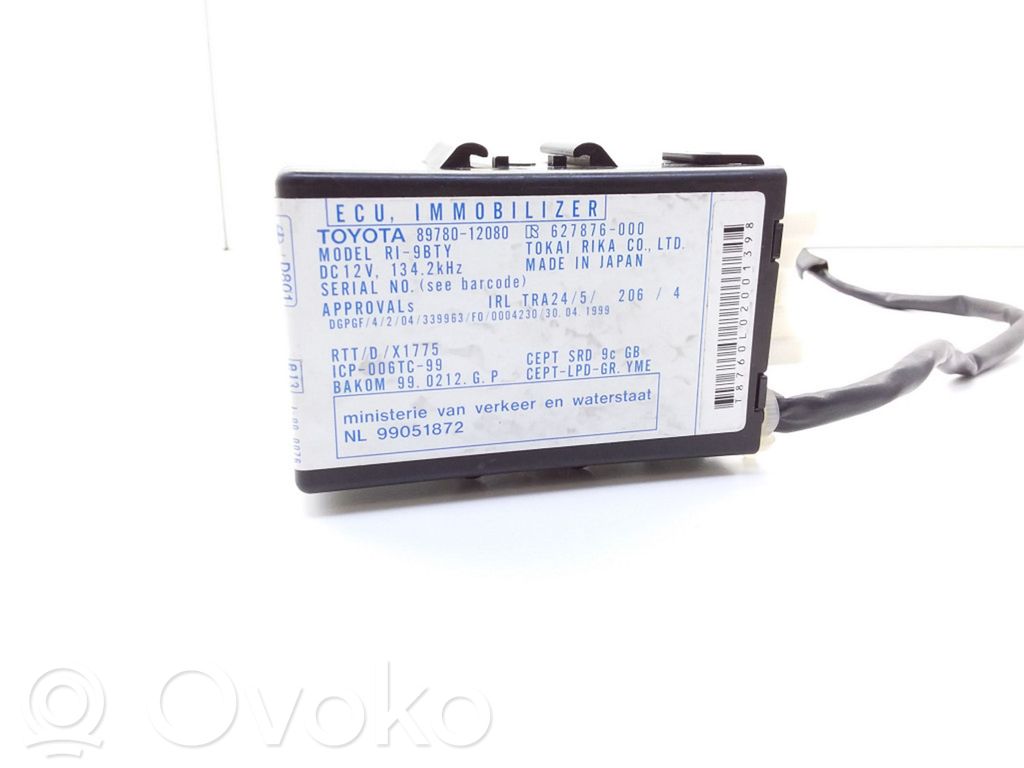 Immobilizer control unit/module   8978012080,627876000,RI9BTY
