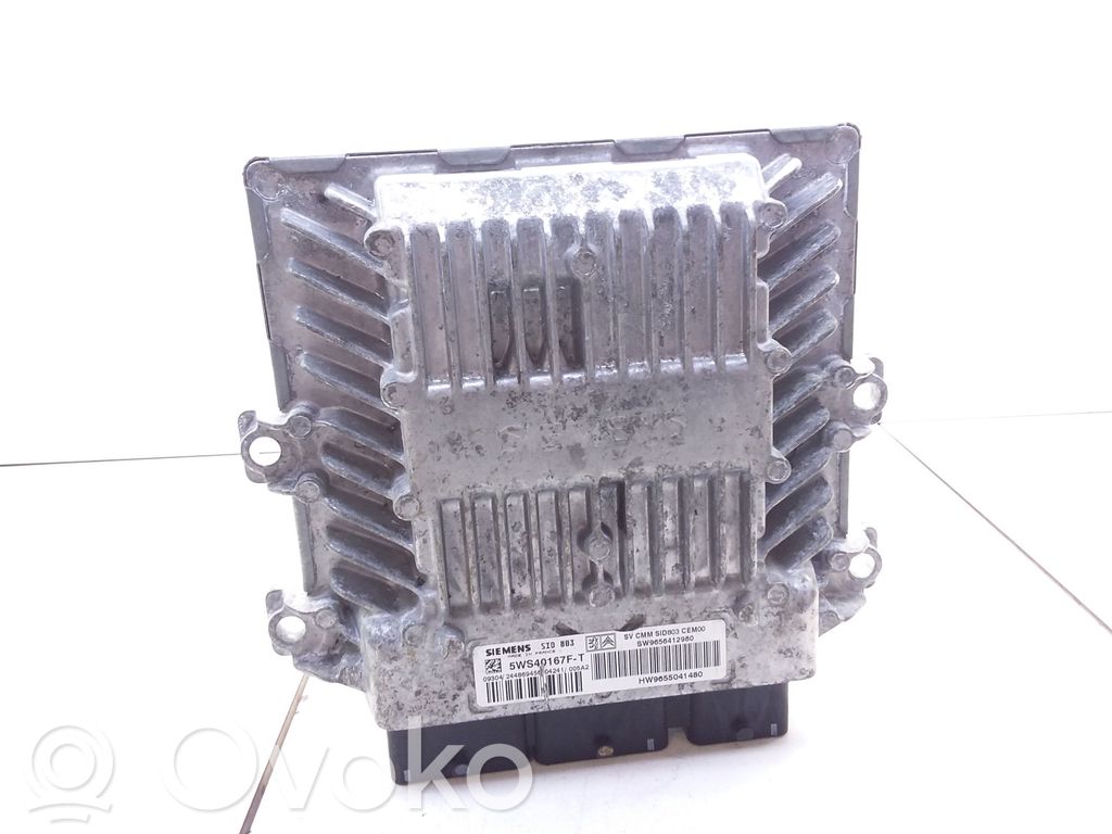 Peugeot 407 Engine control unit/module 