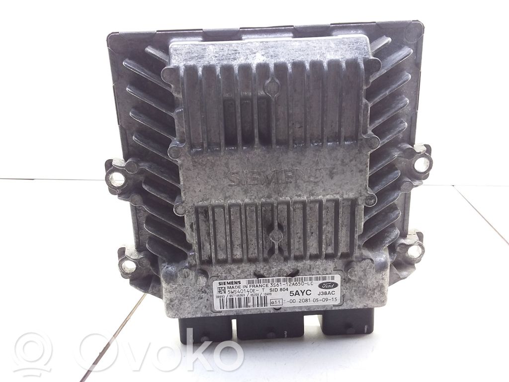 Engine control unit/module   3S6112A650LC,5WS40140E