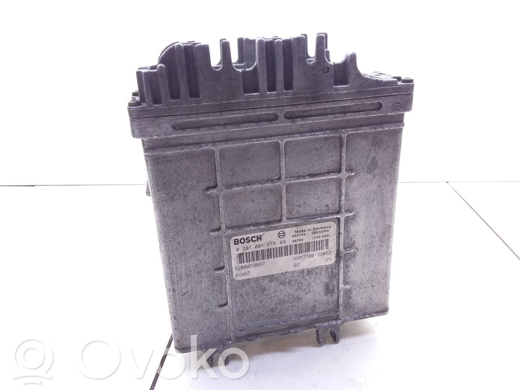 Engine control unit/module   8200059887,0281001878