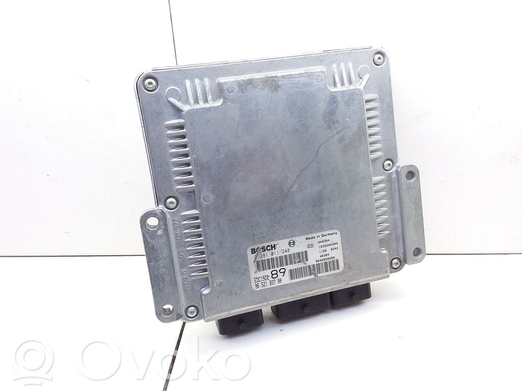 Engine control unit/module   9652183780,0281011248