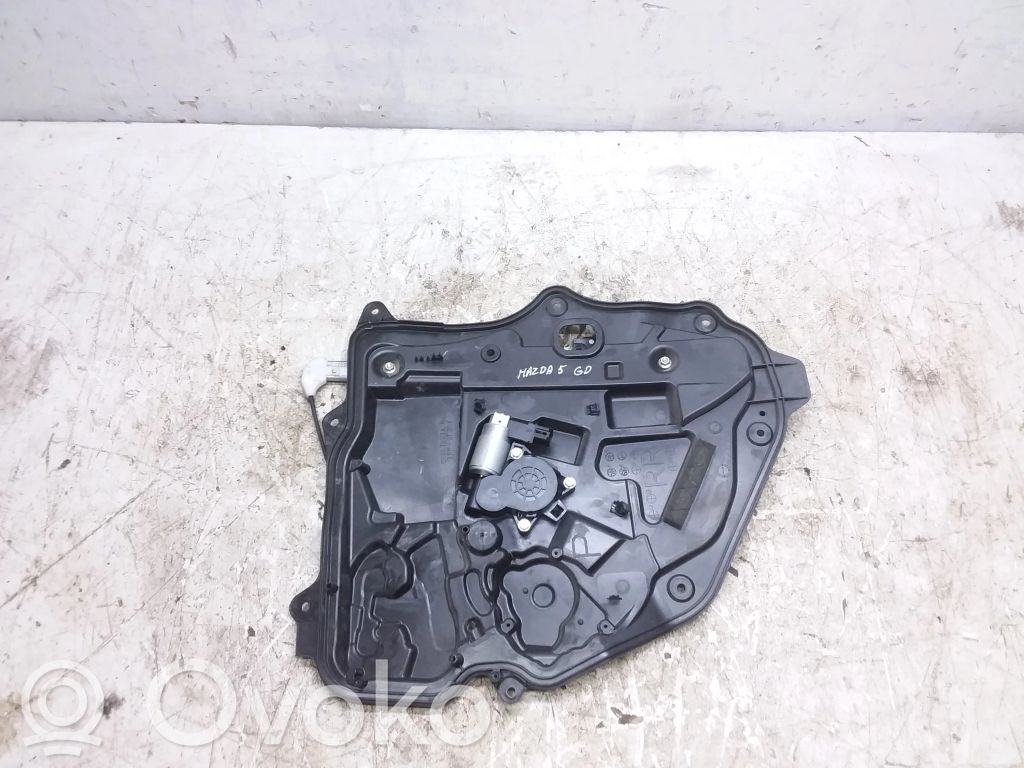 Mazda 5 Regulador de puerta trasera con motor 