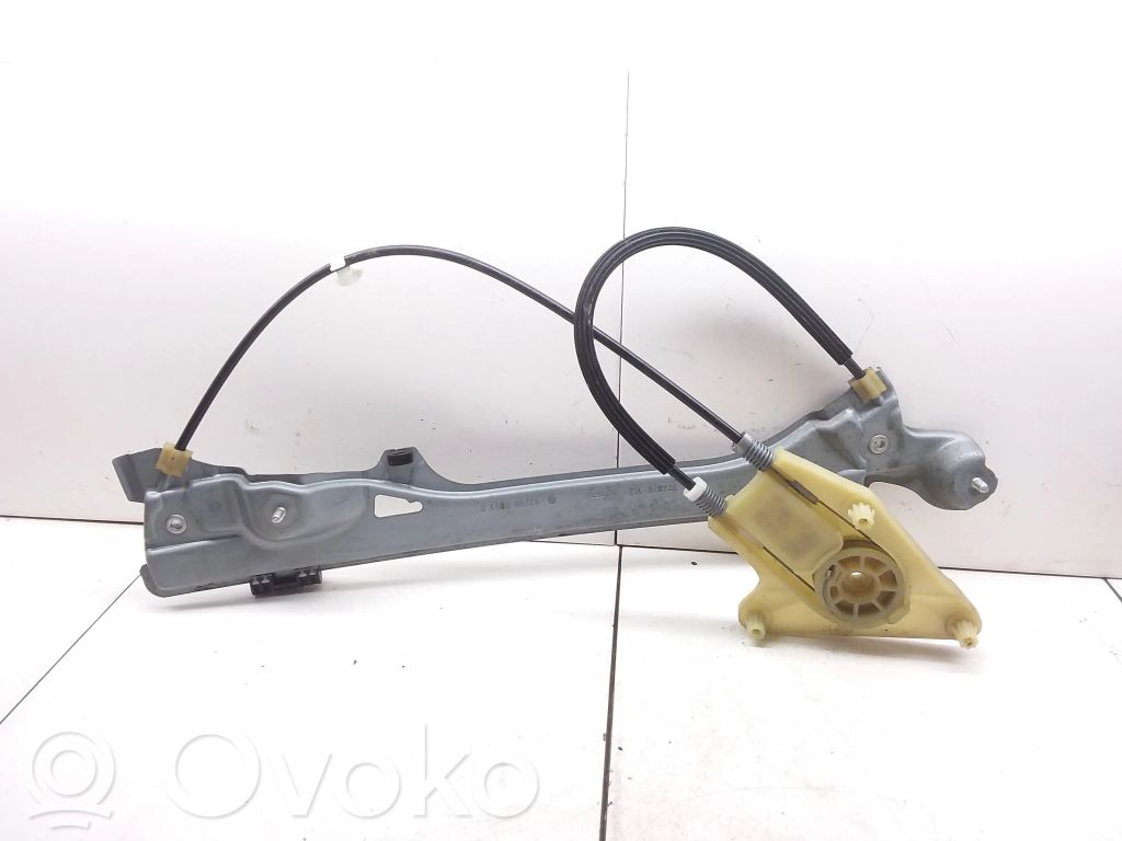 Renault Laguna III Mechanizm podnoszenia szyby tylnej bez silnika 