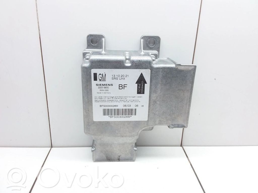 Opel Signum Sterownik / Moduł Airbag 