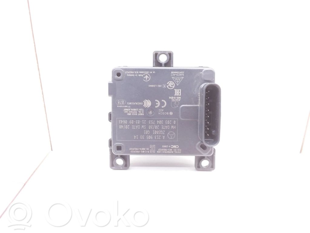 Sensor de radar Distronic   A2139053314,0203304753,ZGS001Q01