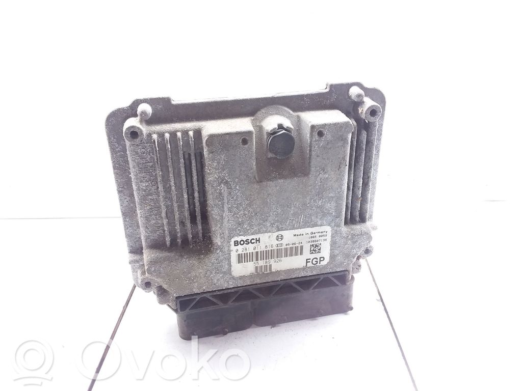 Opel Vectra C Engine control unit/module 