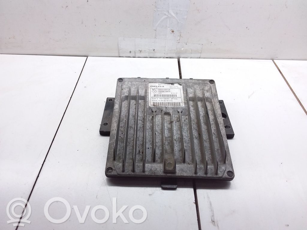 Renault Megane II Unidad de control/módulo ECU del motor 