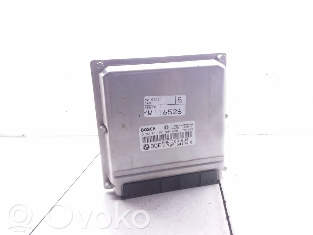 Engine control unit/module   7785541,NNN100692,YM116526