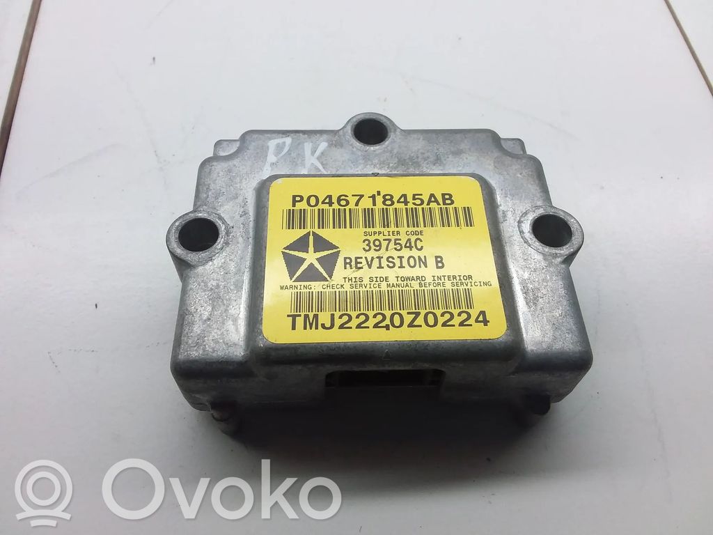 Airbagsensor Crashsensor Drucksensor   P04671845AB,TMJ2220Z0224,39754C