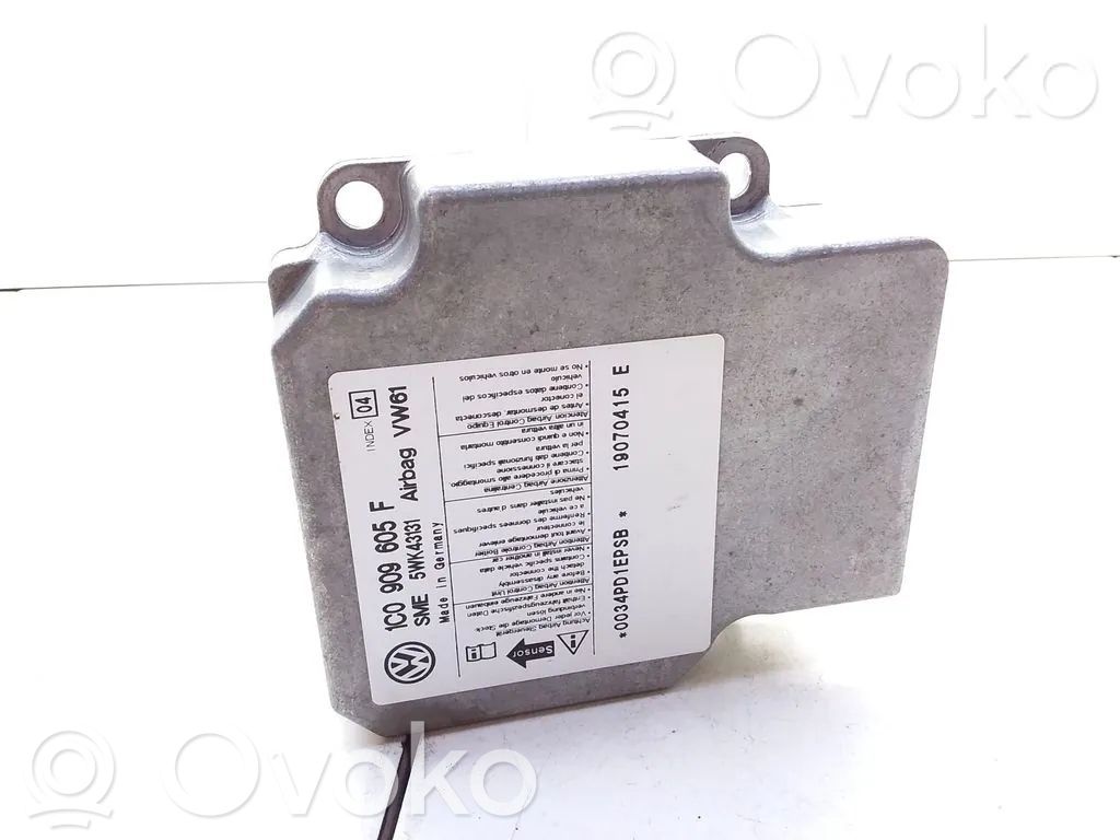 Airbag control unit/module   1C0909605F,5WK43131