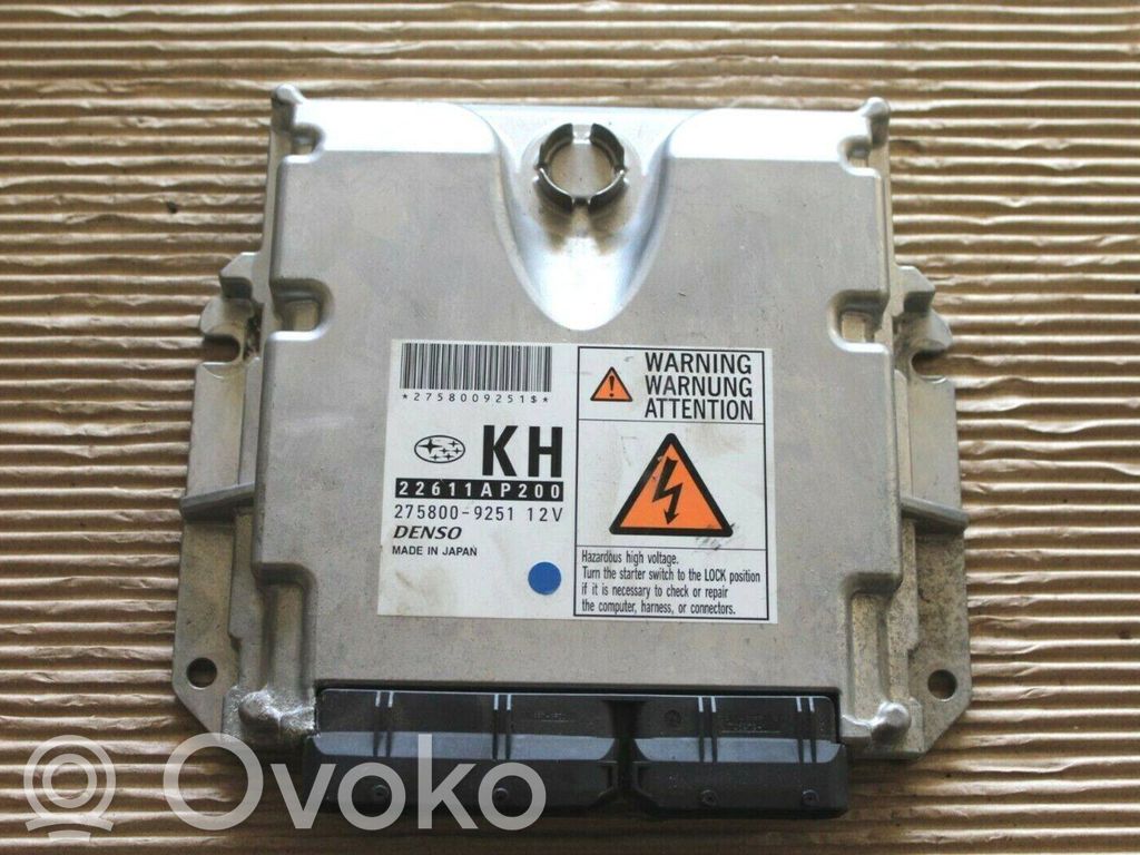Subaru Forester SH Engine control unit/module 
