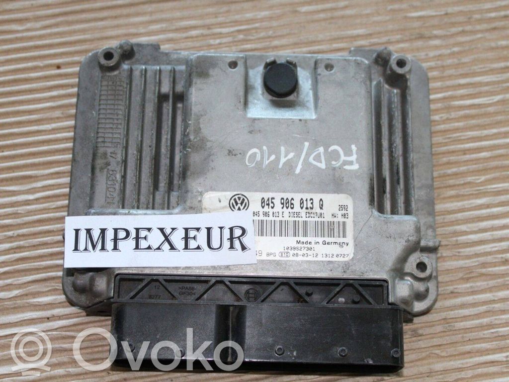 Skoda Fabia Mk2 (5J) Engine control unit/module 