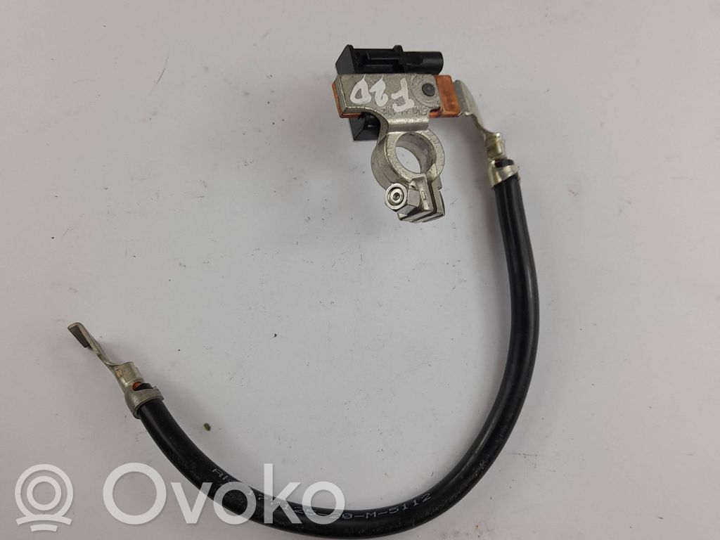 BMW 1 F20 F21 Minusinis laidas (akumuliatoriaus) 