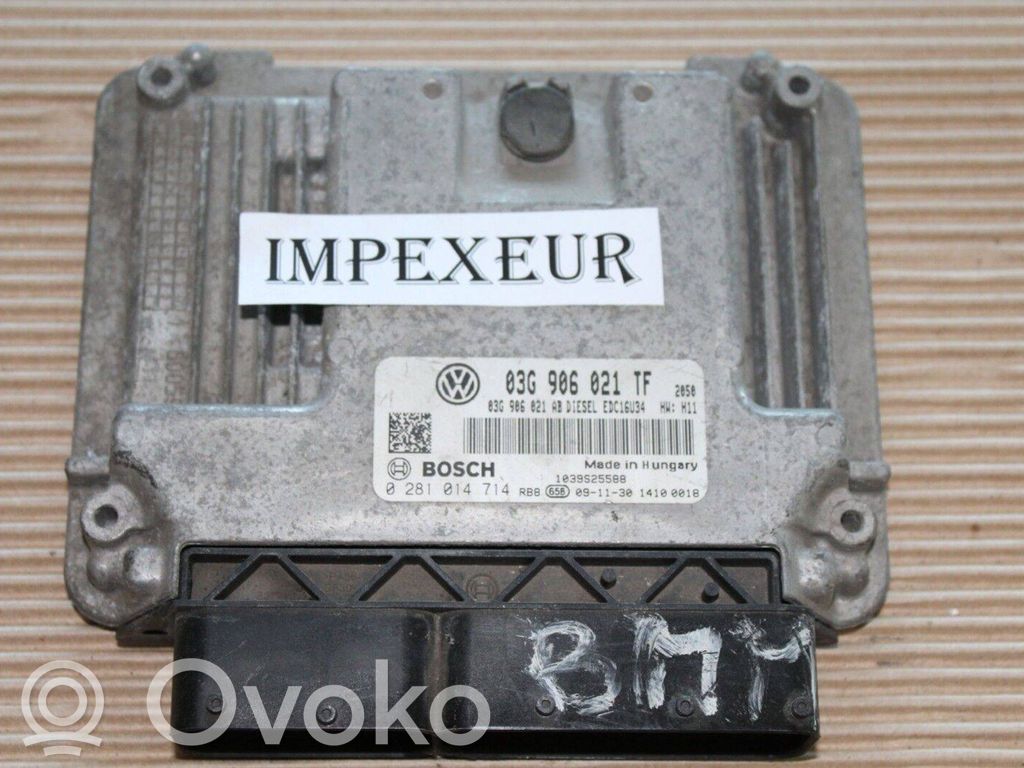 Skoda Octavia Mk2 (1Z) Engine control unit/module 