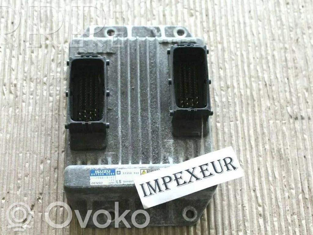 Opel Meriva A Engine control unit/module 