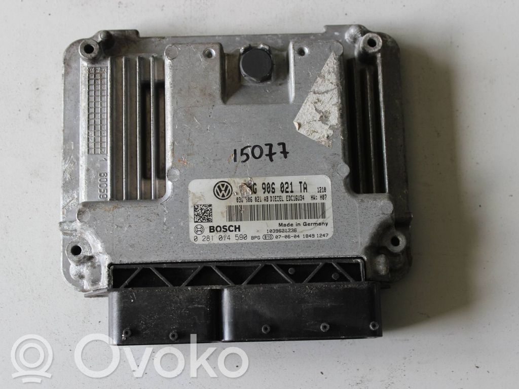 Volkswagen Eos Engine control unit/module 
