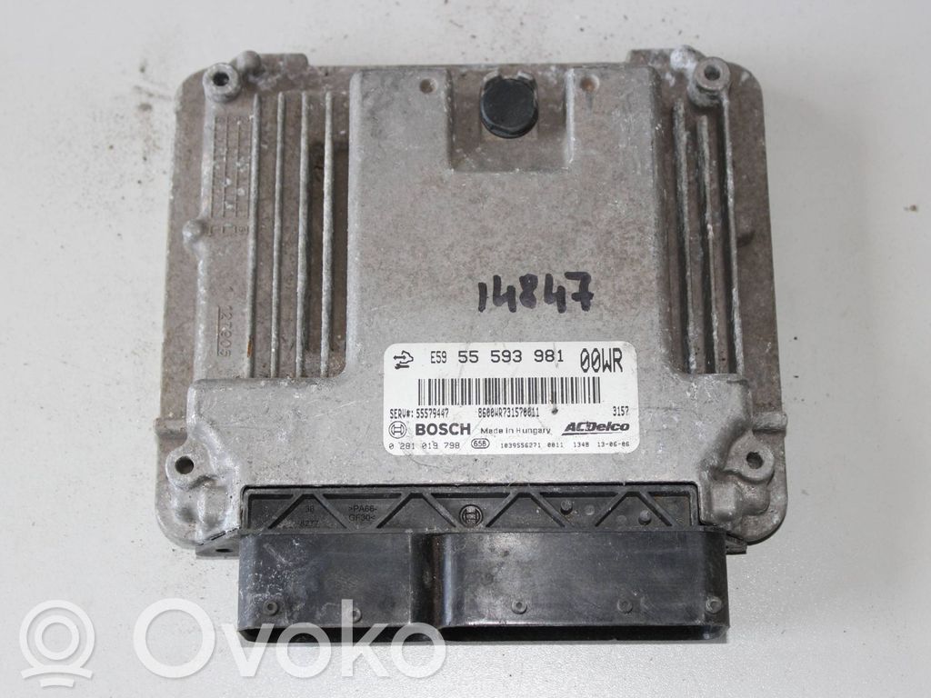 Engine control unit/module   55593981,0281019798