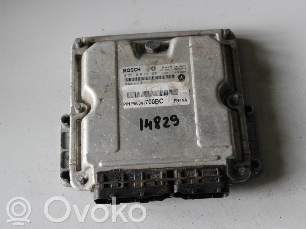 Jeep Cherokee Calculateur moteur ECU 