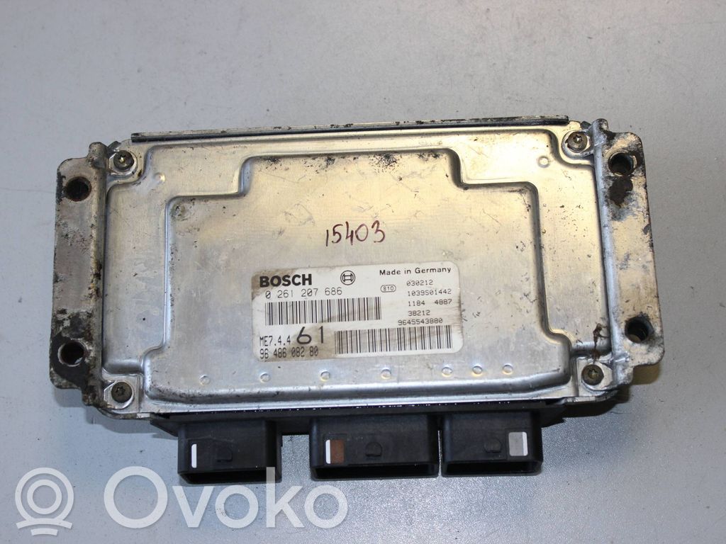 Citroen Berlingo Engine control unit/module 
