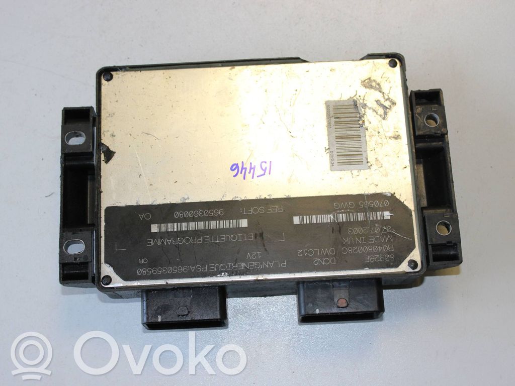 Citroen Berlingo Engine control unit/module 