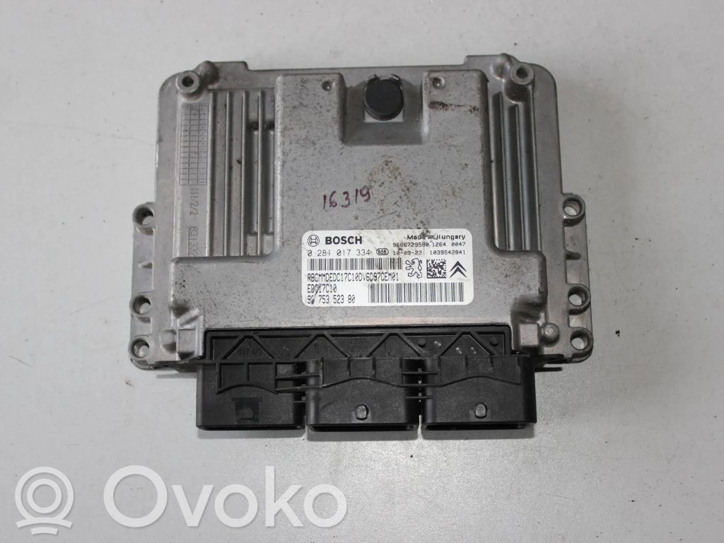 Citroen C4 II Engine control unit/module 