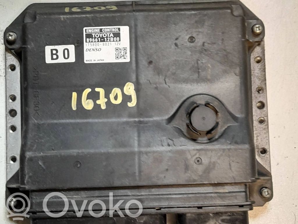 Toyota Auris 150 Engine control unit/module 