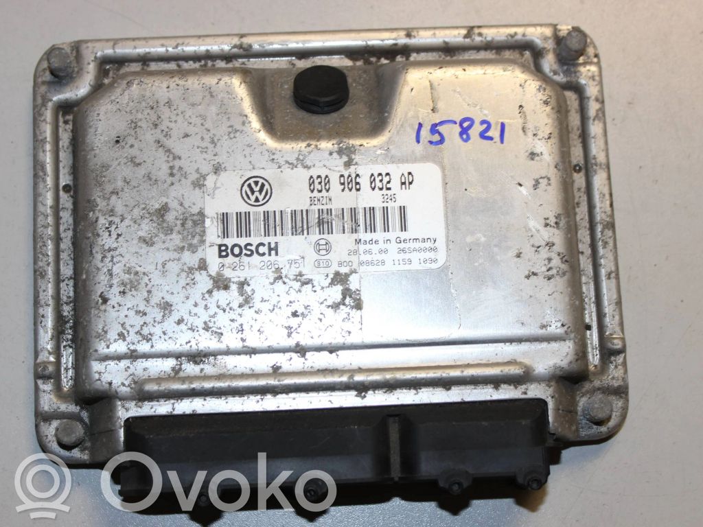 Volkswagen Polo III 6N 6N2 6NF Engine control unit/module 