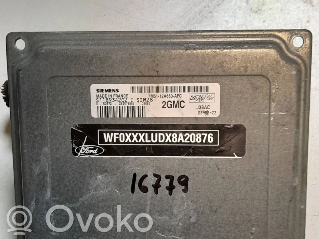 Ford Focus Engine control unit/module 