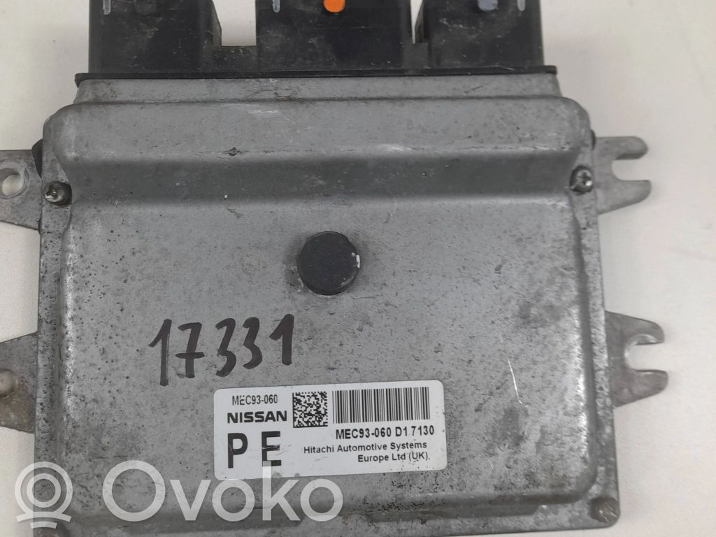 Nissan Qashqai Engine control unit/module 
