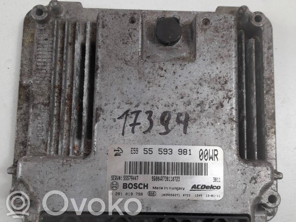 Citroen Berlingo Engine control unit/module 