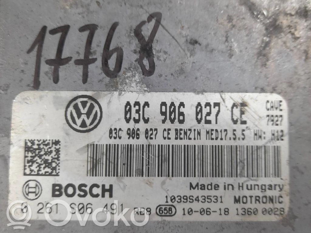 Skoda Fabia Mk2 (5J) Engine control unit/module 