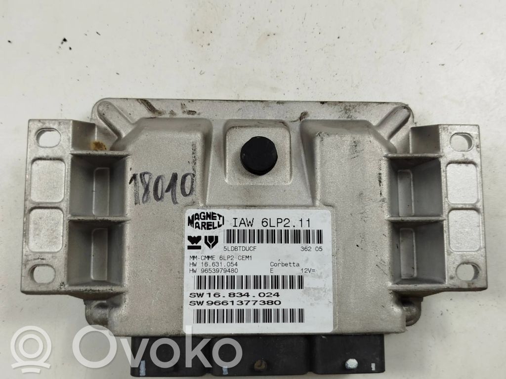 Peugeot 1007 Engine control unit/module 