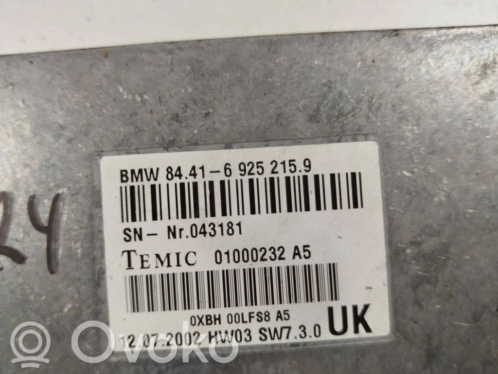 BMW 7 E65 E66 Voice control module 
