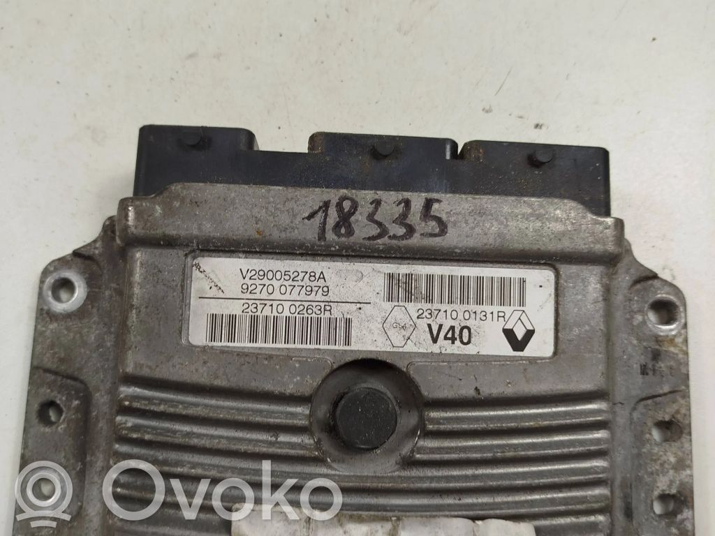 Renault Megane III Engine control unit/module 