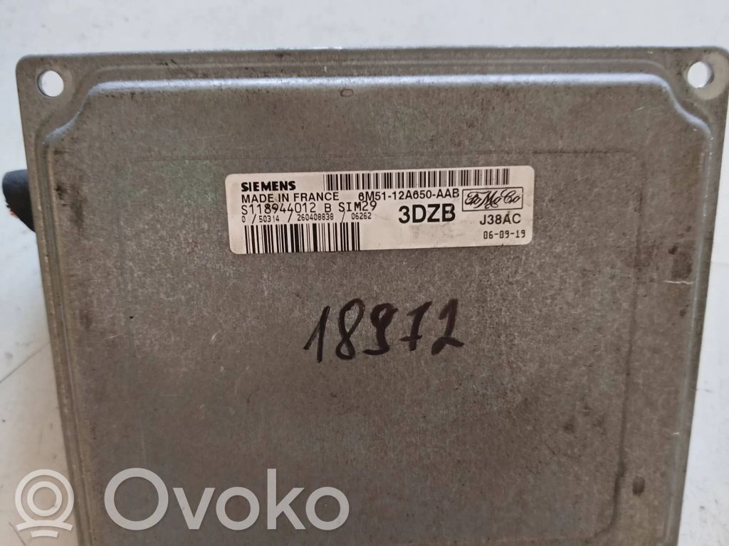 Ford Fiesta Engine control unit/module 