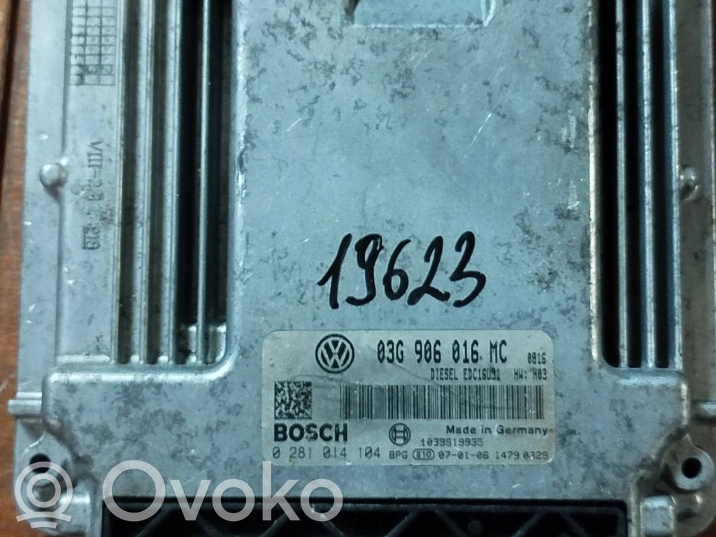 Peugeot 307 Engine control unit/module 