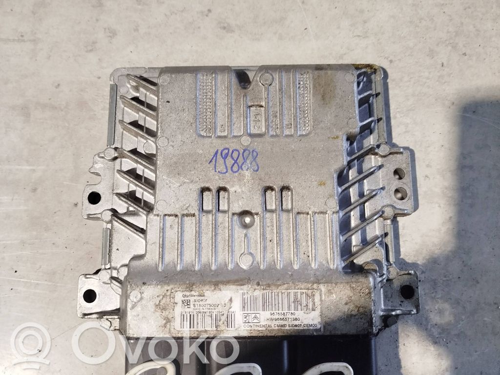Citroen C4 I Picasso Engine control unit/module 