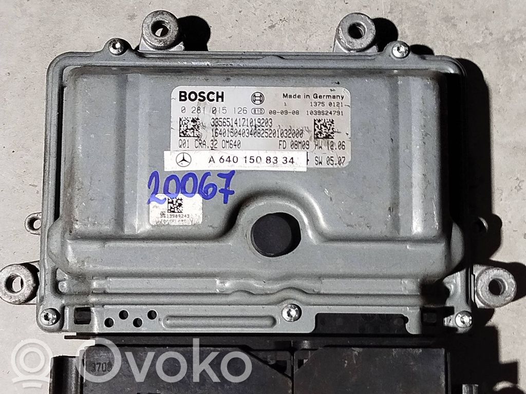 Mercedes-Benz B W245 Engine control unit/module 
