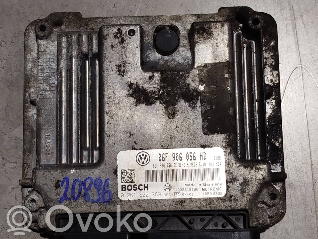 Engine control unit/module   06F906056HD,0261S02389