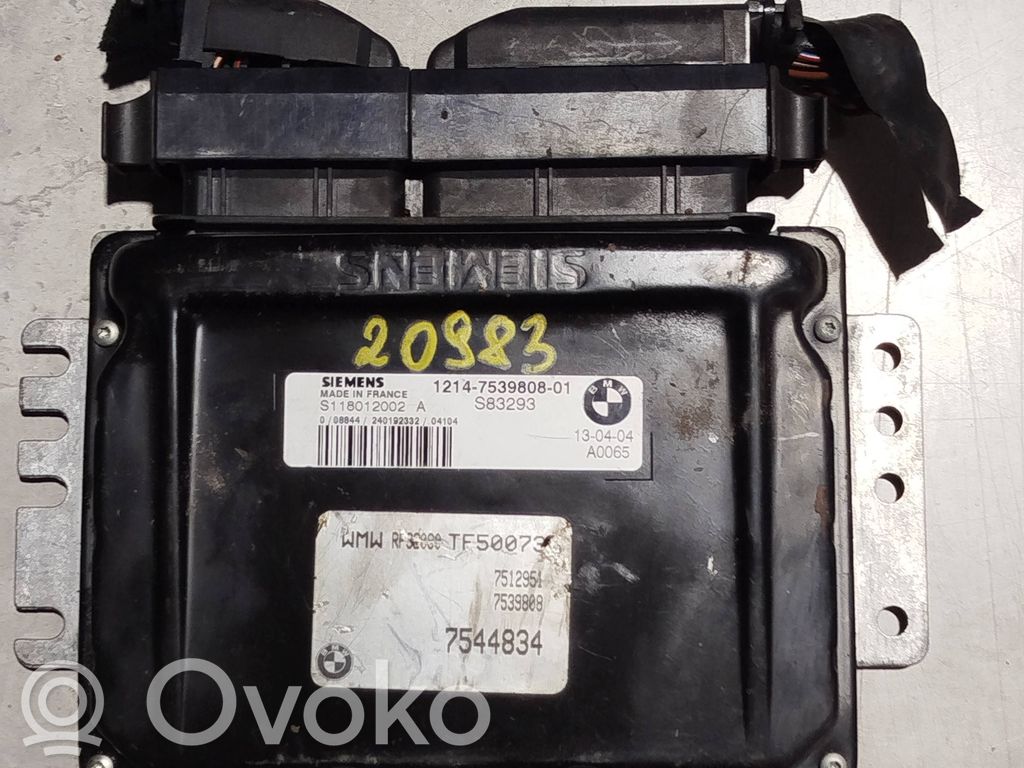 Mini One - Cooper Coupe R56 Engine control unit/module 