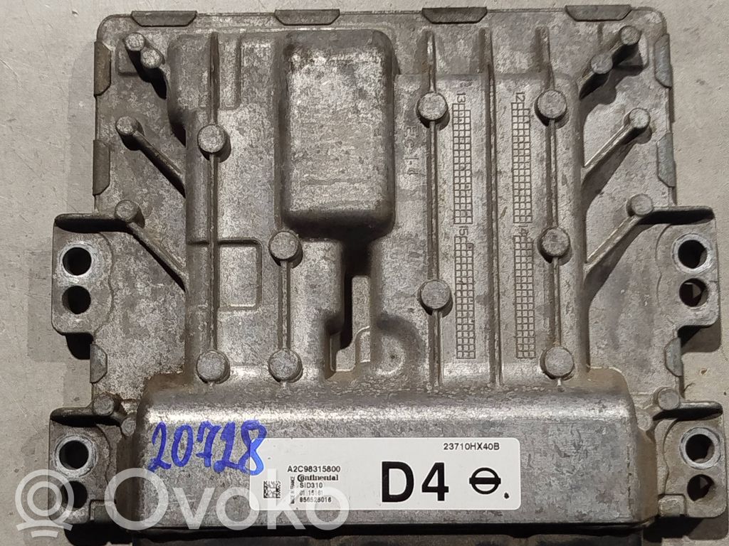 Nissan Qashqai Engine control unit/module 