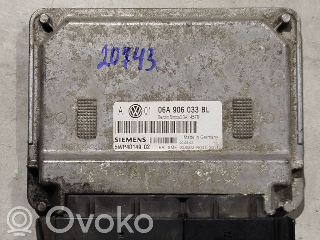Volkswagen Bora Engine control unit/module 