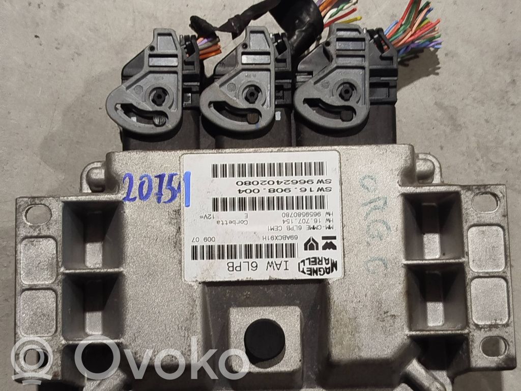 Citroen C4 I Picasso Engine control unit/module 