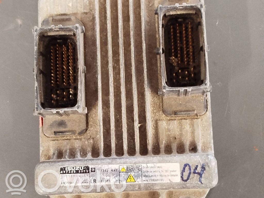 Opel Astra H Engine control unit/module ECU 